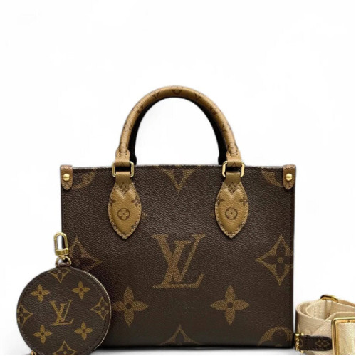 Louis Vuitton Onthego PM Reverse Monogram Giant Brown