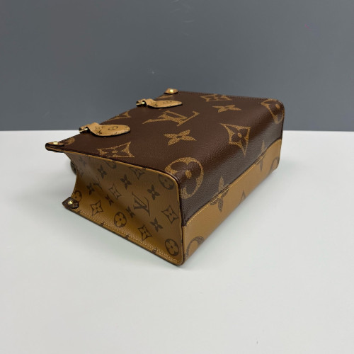 Louis Vuitton Onthego PM Reverse Monogram Giant Brown