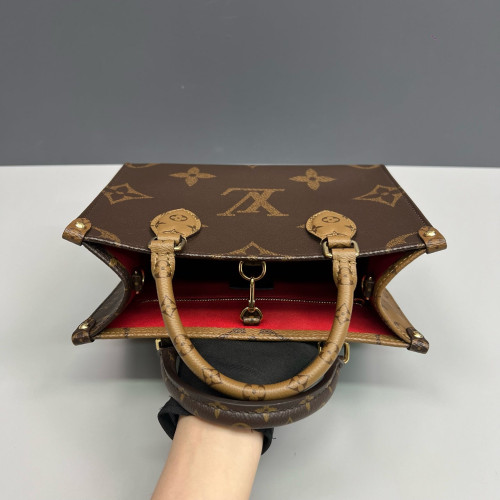 Louis Vuitton Onthego PM Reverse Monogram Giant Brown