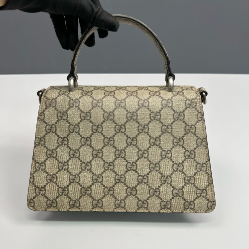 Gucci Dionysus Two-Way Bag GG Monogram Camel Brown Gucci Dionysus Two-Way Bag GG Monogram Camel Brown