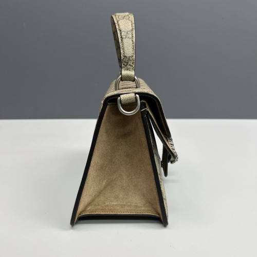 Gucci Dionysus Two-Way Bag GG Monogram Camel Brown Gucci Dionysus Two-Way Bag GG Monogram Camel Brown