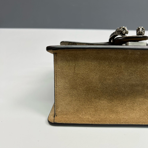 Gucci Dionysus Two-Way Bag GG Monogram Camel Brown Gucci Dionysus Two-Way Bag GG Monogram Camel Brown