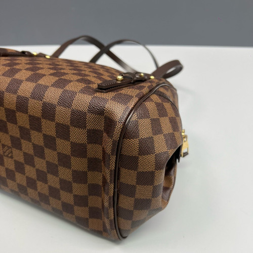 Louis Vuitton Rivington Satchel Damier Ebene Brown