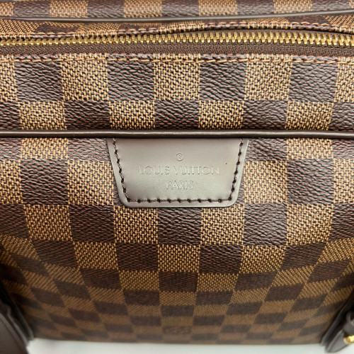Louis Vuitton Rivington Satchel Damier Ebene Brown