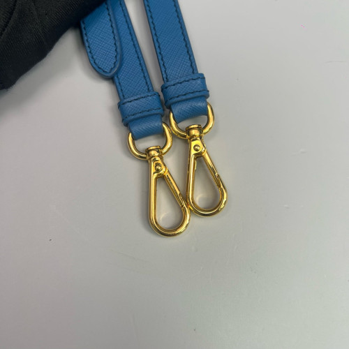 Prada Galleria Tote Saffiano Calfskin Blue