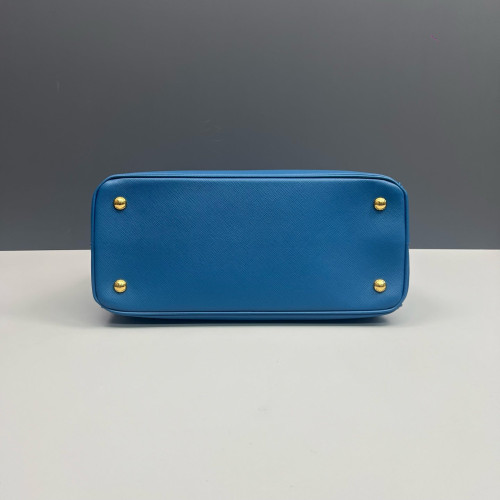 Prada Galleria Tote Saffiano Calfskin Blue