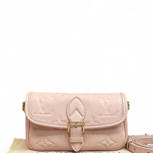 Louis Vuitton Nano Diane Monogram Empreinte Giant Pink