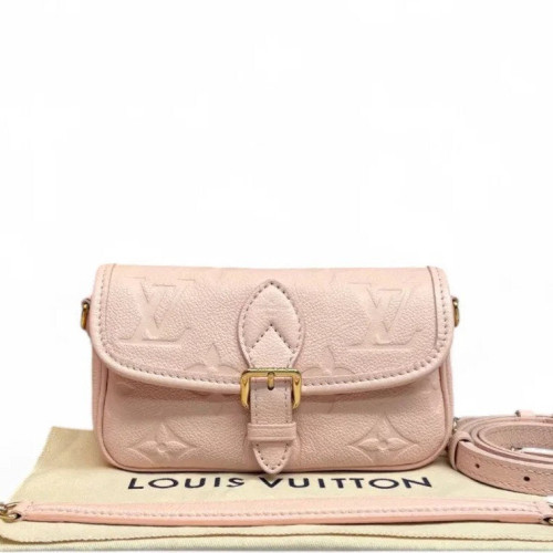 Louis Vuitton Nano Diane Monogram Empreinte Giant Pink