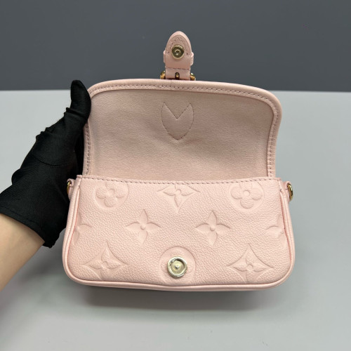 Louis Vuitton Nano Diane Monogram Empreinte Giant Pink