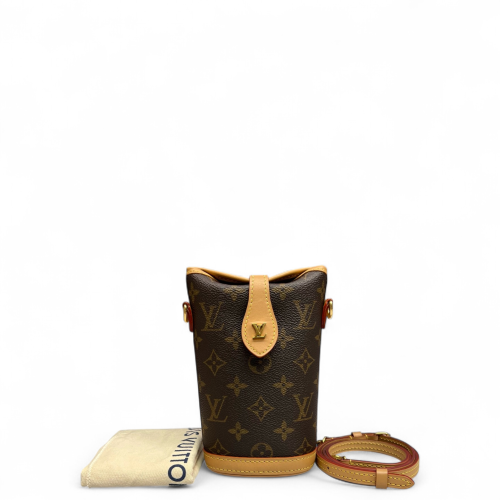Louis Vuitton Fold Me Pouch Monogram Brown Louis Vuitton Fold Me Pouch Monogram Brown