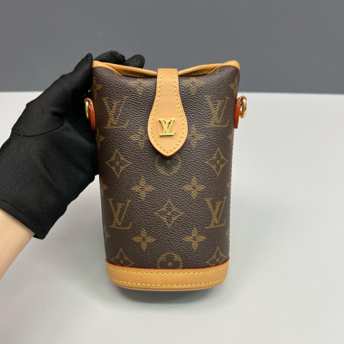Louis Vuitton Fold Me Pouch Monogram Brown Louis Vuitton Fold Me Pouch Monogram Brown