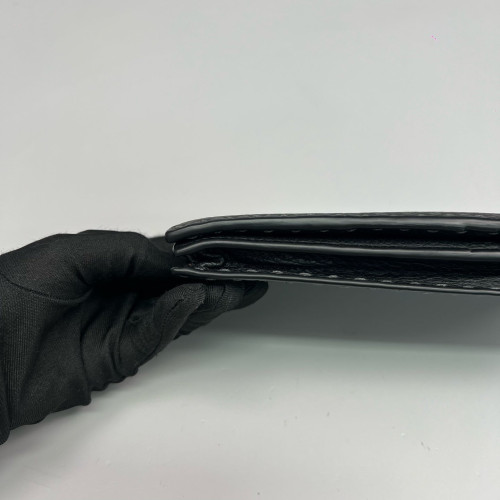 Fendi Continental Wallet Calfskin Dark Grey