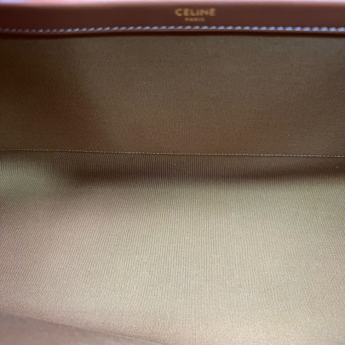 Celine Mini Horizontal Cabas Triomphe Brown Black