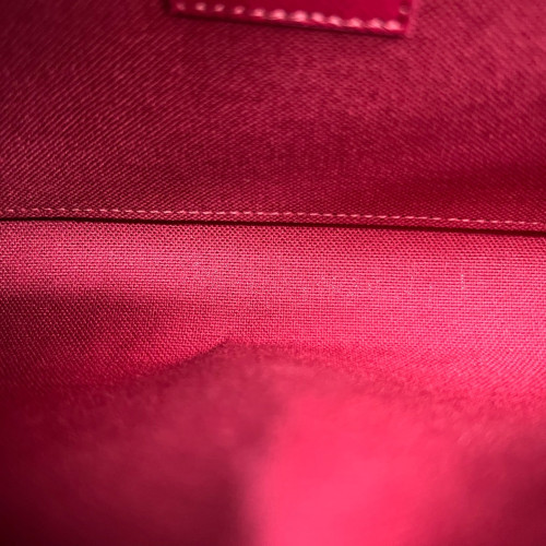 Louis Vuitton Pochette Felicie Chain Wallet Monogram Brown Red