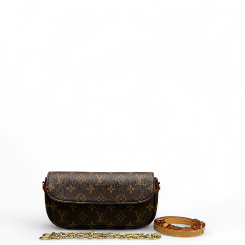 Louis Vuitton Ivy Wallet On Chain Monogram Brown Louis Vuitton Ivy Wallet On Chain Monogram Brown