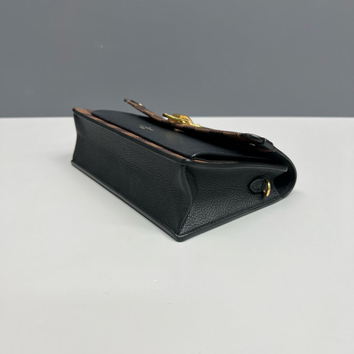 Louis Vuitton Vavin Chain Wallet Damier Ebene Black