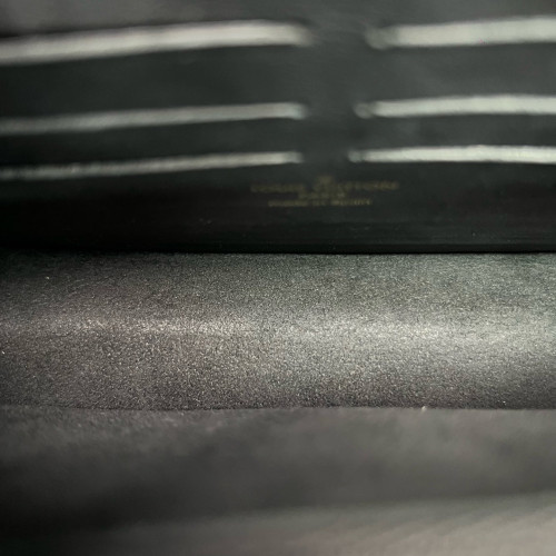 Louis Vuitton Vavin Chain Wallet Damier Ebene Black