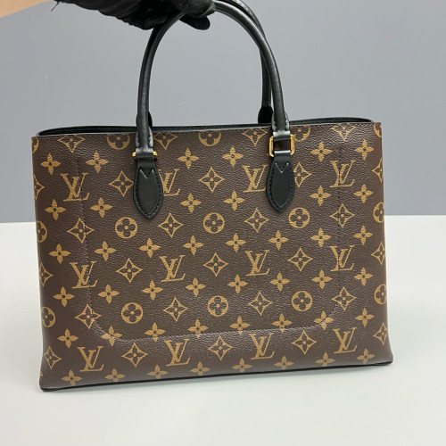 Louis Vuitton Flower Tote Monogram Brown Black