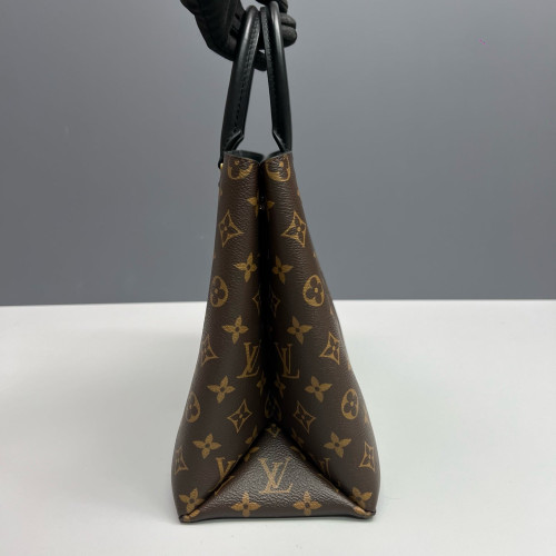 Louis Vuitton Flower Tote Monogram Brown Black