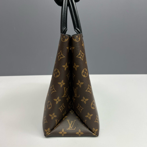 Louis Vuitton Flower Tote Monogram Brown Black