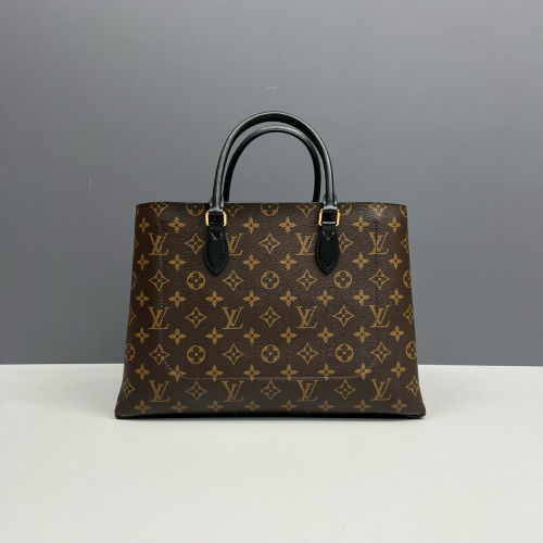 Louis Vuitton Flower Tote Monogram Brown Black
