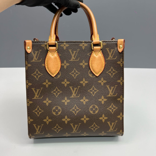 Louis Vuitton Sac Plat Bb Monogram Brown