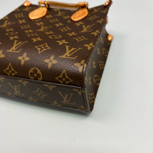 Louis Vuitton Sac Plat Bb Monogram Brown