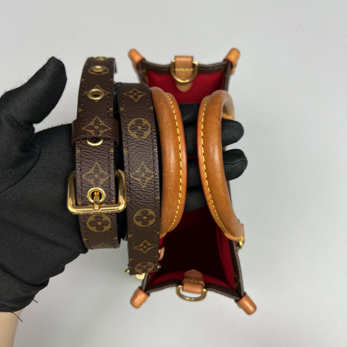 Louis Vuitton Sac Plat Bb Monogram Brown