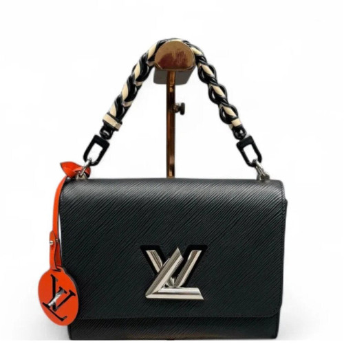 Louis Vuitton Twist Top Handle MM Epi Black