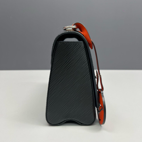 Louis Vuitton Twist Top Handle MM Epi Black