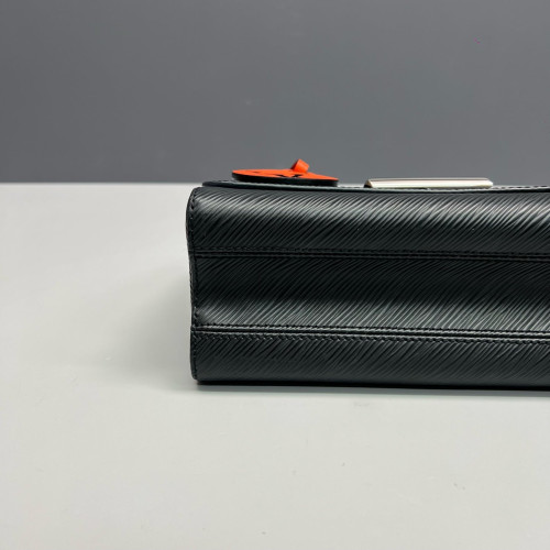 Louis Vuitton Twist Top Handle MM Epi Black