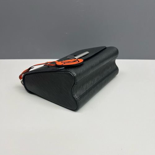 Louis Vuitton Twist Top Handle MM Epi Black