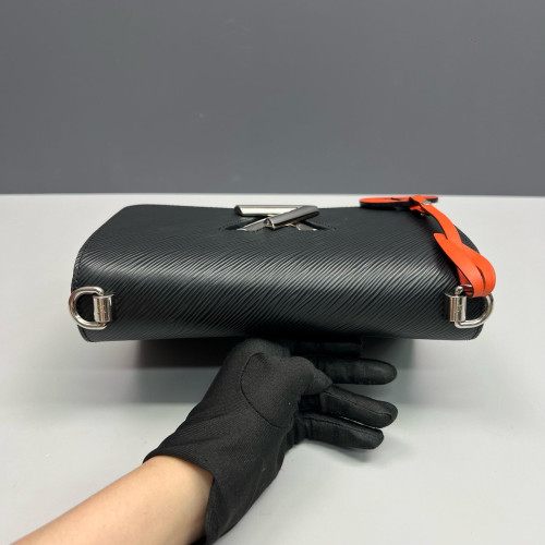 Louis Vuitton Twist Top Handle MM Epi Black