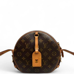 Louis Vuitton Boite Chapeau Souple MM Monogram Brown