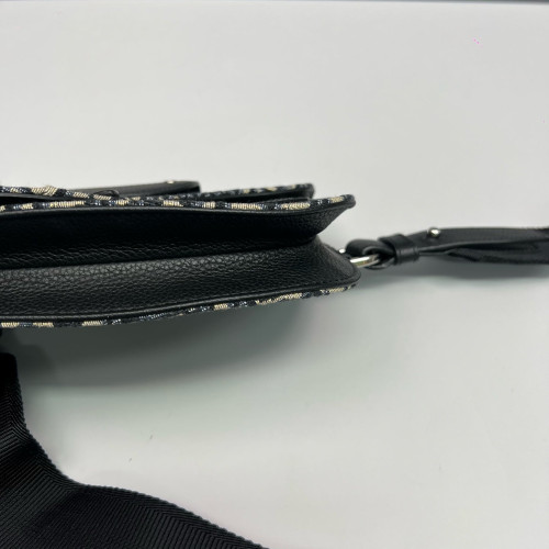 Dior Saddle Bag Oblique Black Beige Dior Saddle Bag Oblique Black Beige