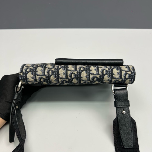 Dior Saddle Bag Oblique Black Beige Dior Saddle Bag Oblique Black Beige