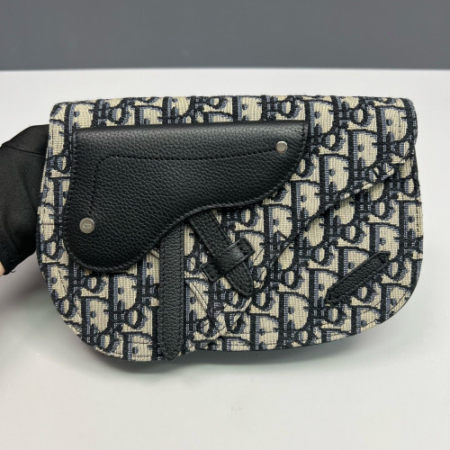 Dior Saddle Bag Oblique Black Beige Dior Saddle Bag Oblique Black Beige