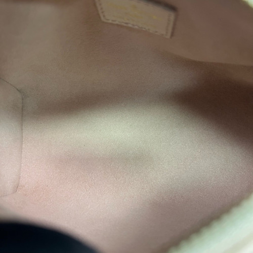 Louis Vuitton Nano Speedy Bandouliere Monogram Empreinte Giant Beige Clair
