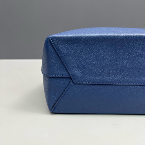 Louis Vuitton Lockme Backpack PM Calfskin Blue Beige