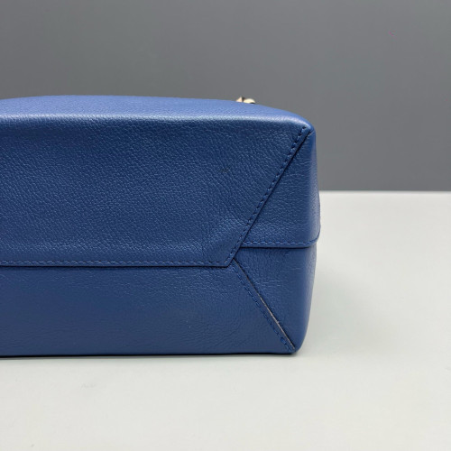 Louis Vuitton Lockme Backpack PM Calfskin Blue Beige