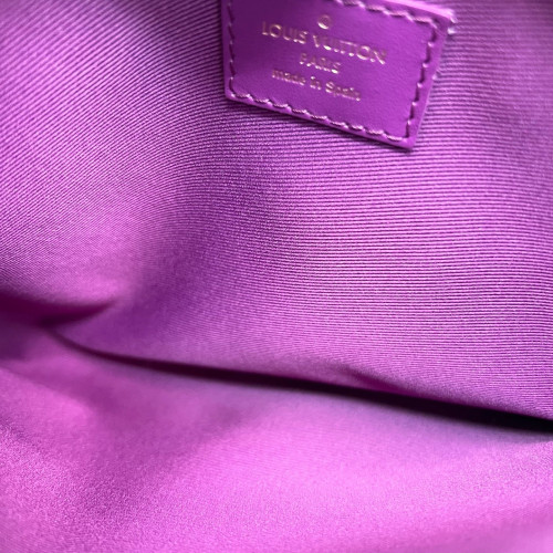 Louis Vuitton Crossbody Bag Monogram Brown Black Purple