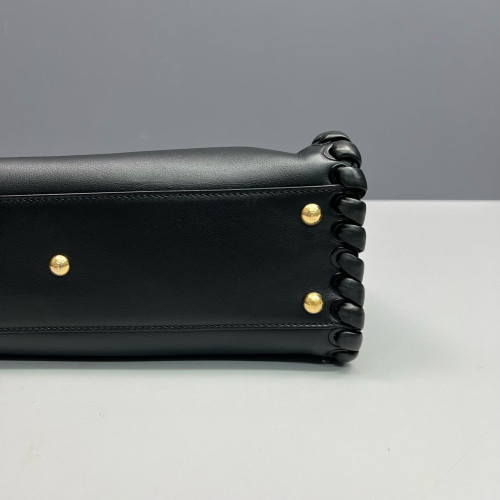 Fendi Peekaboo Iconic Medium Calfskin Black