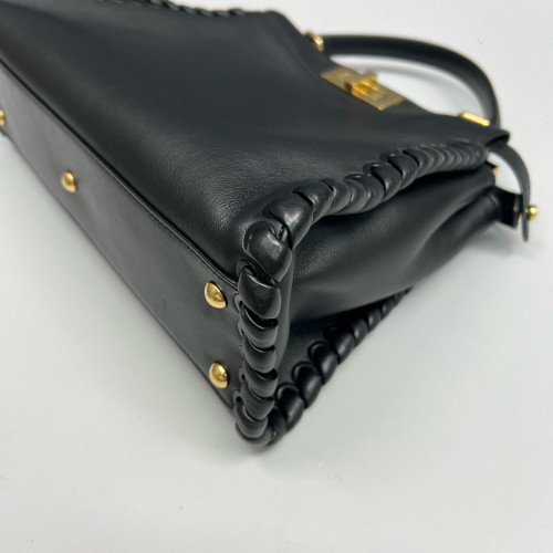 Fendi Peekaboo Iconic Medium Calfskin Black