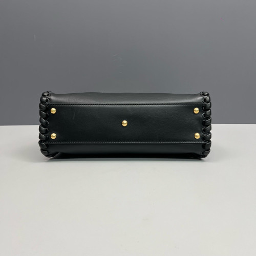 Fendi Peekaboo Iconic Medium Calfskin Black
