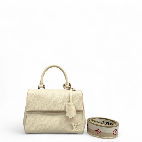 Louis Vuitton Cluny Mini Epi White