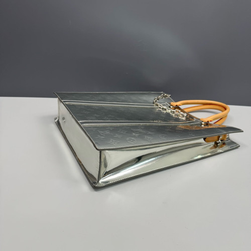 Louis Vuitton Sac Plat Gm Monogram Mirror Silver Louis Vuitton Sac Plat Gm Monogram Mirror Silver