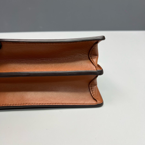 Louis Vuitton Dauphine MM Reverse Monogram Brown Tan