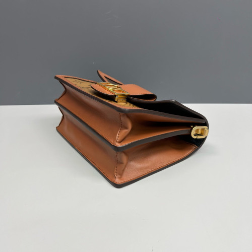 Louis Vuitton Dauphine MM Reverse Monogram Brown Tan