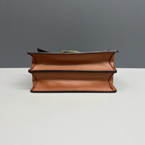 Louis Vuitton Dauphine MM Reverse Monogram Brown Tan