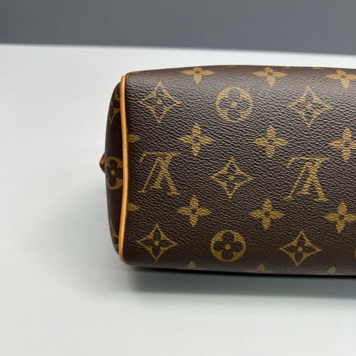 Louis Vuitton Speedy Bandouliere 20 Monogram Brown Black